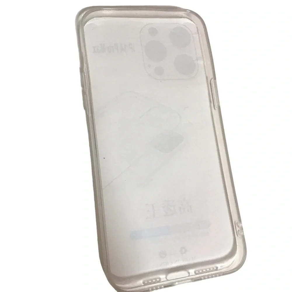 3/$15 *New*! I Phone 14 pro max clear phone case with floral print